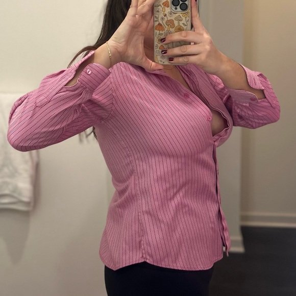 Pink button down - Picture 4 of 4